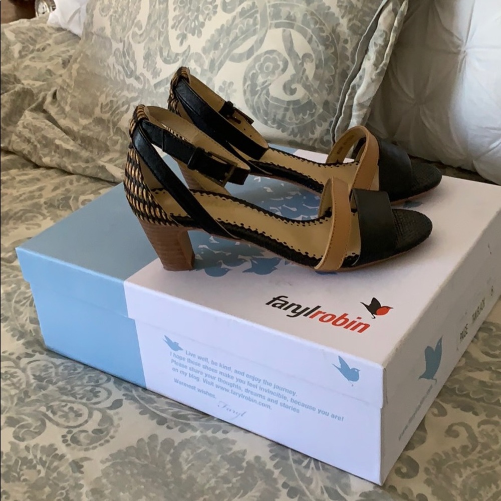 Darling Anthropologie Faryl Robin sandals